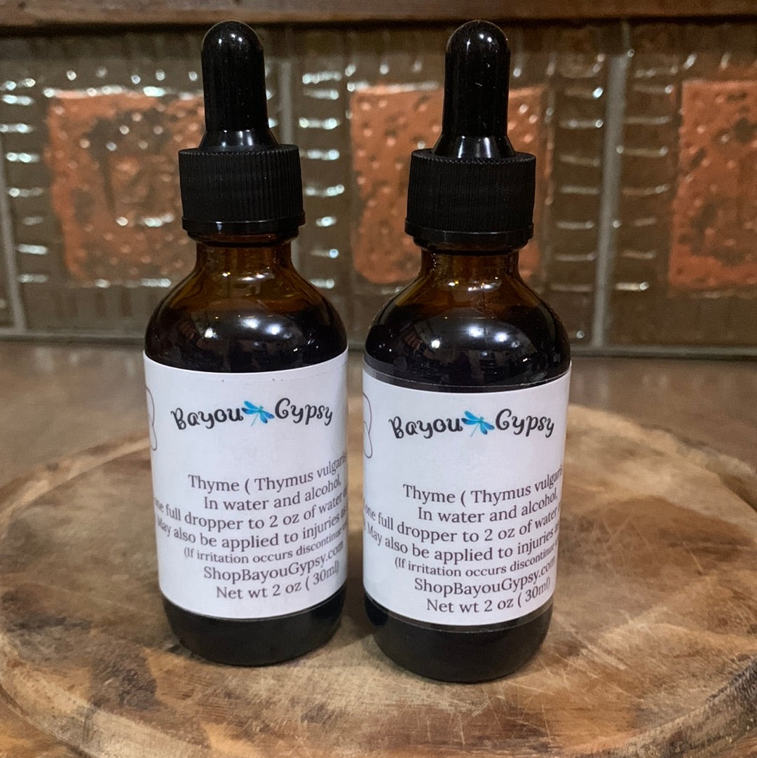 Thyme (Thymus vulgaris) tincture