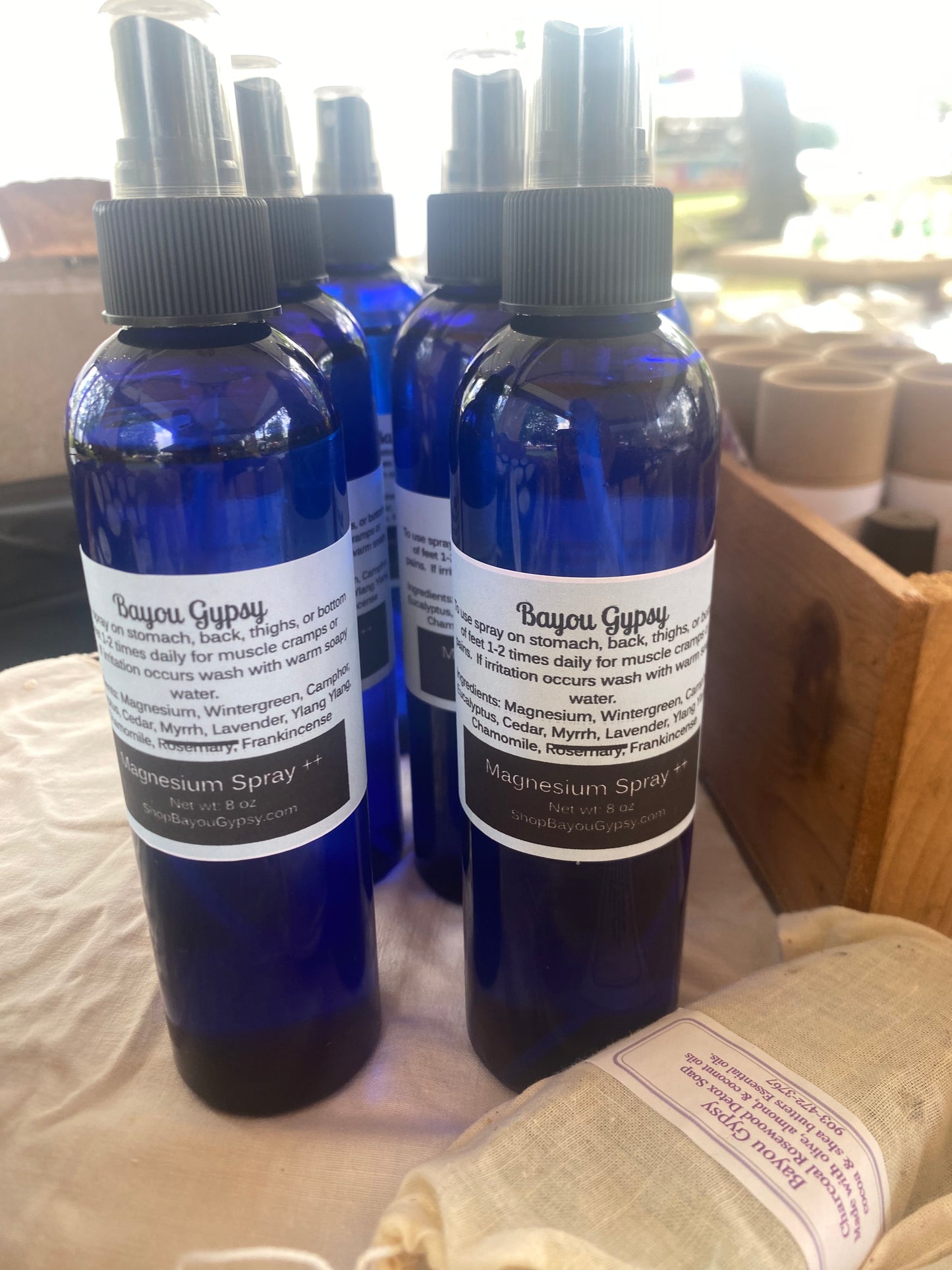 Magnesium spray