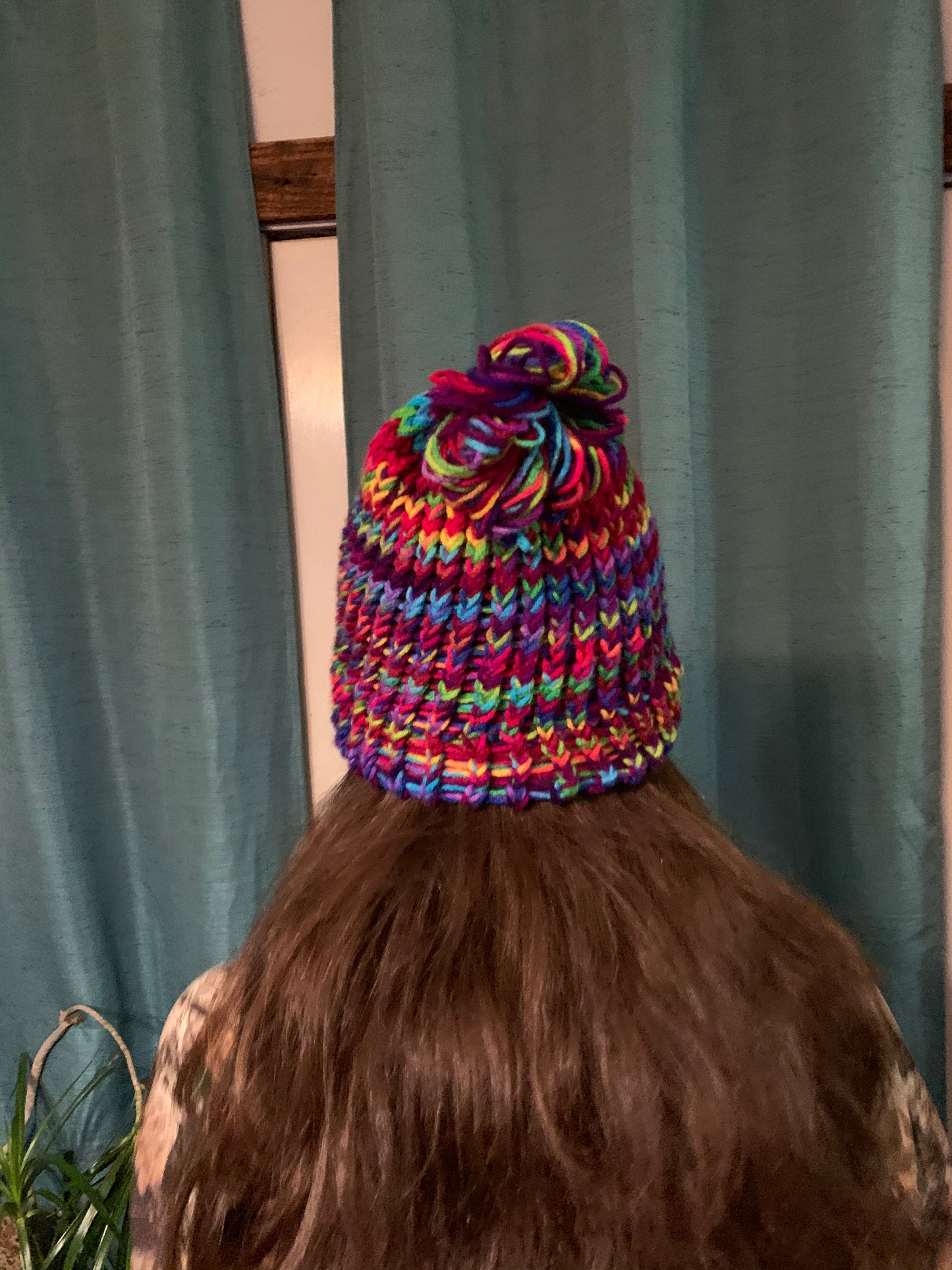 Hand knitted hats
