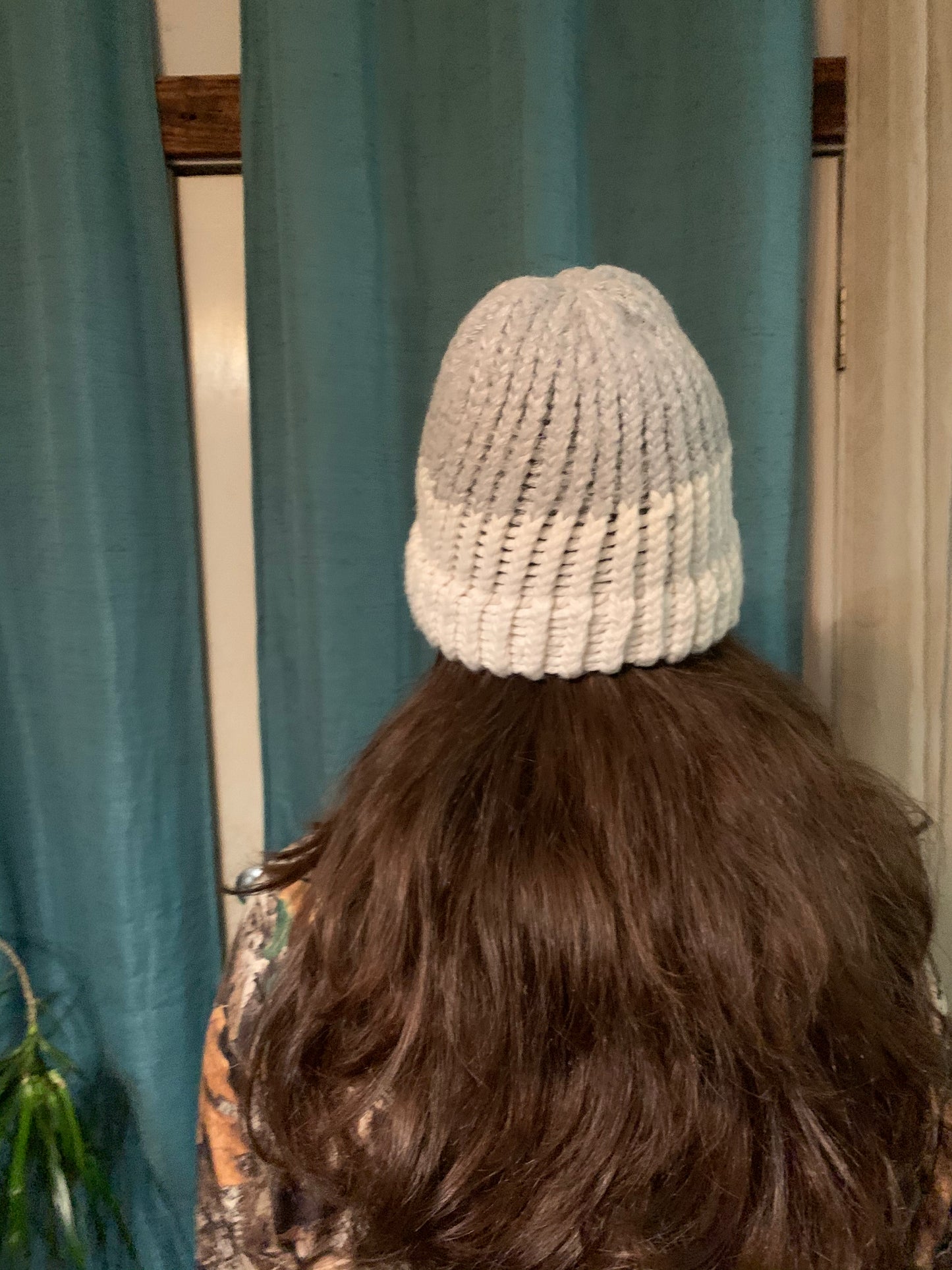 Hand knitted hat
